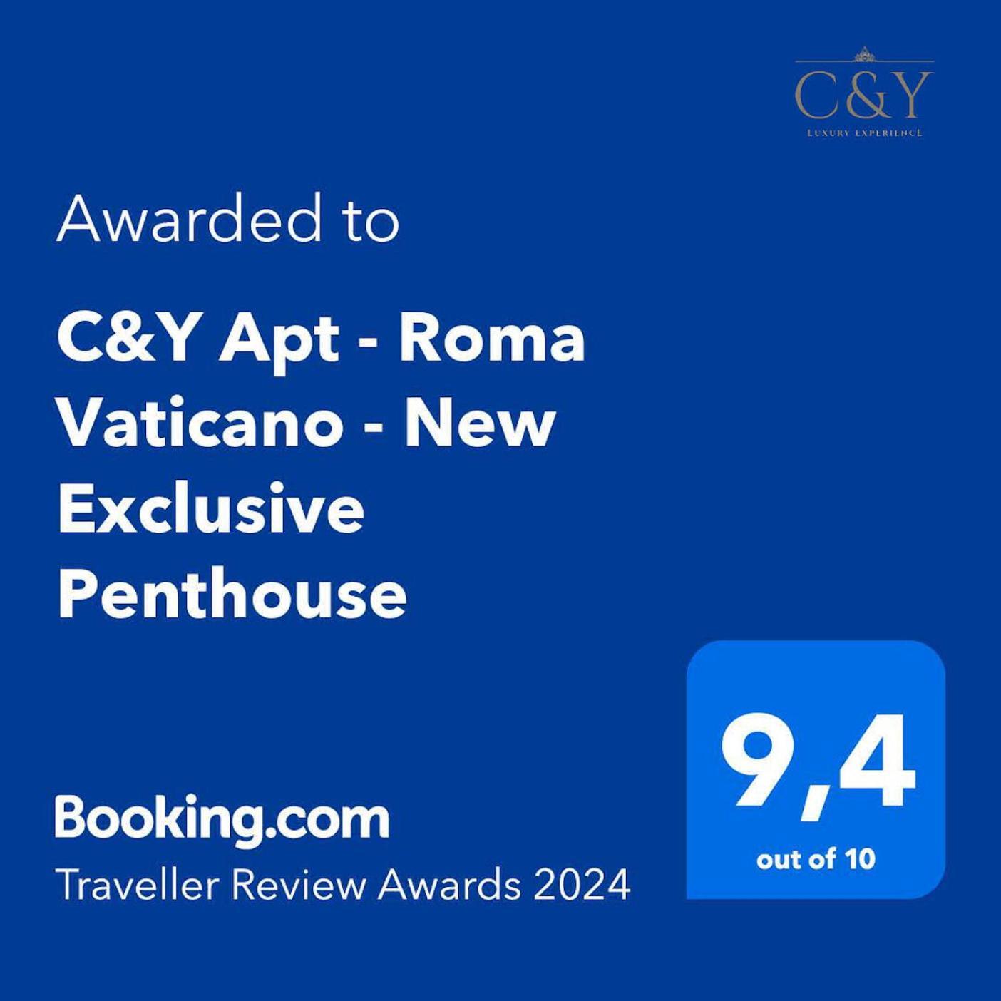 C&Y Apt - Roma Vaticano - New Exclusive Penthouse 外观 照片